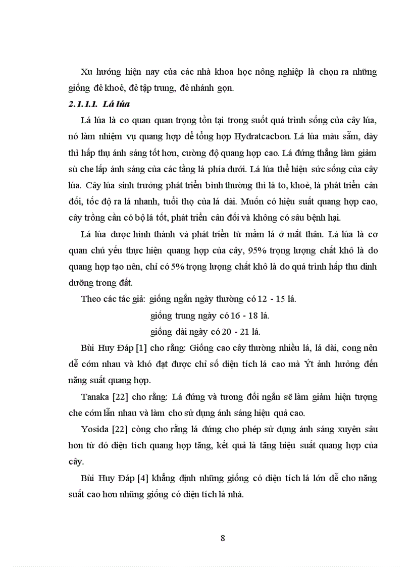 image for page Đánh giá năng suất và khả năng chống chịu sâu bệnh của các dòng triển vọng trong tập đoàn quan sát vụ mùa năm 2002 tại Thanh Trì Hà Nội