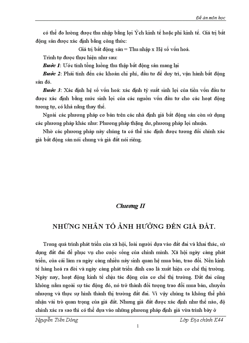 image for page Những nhân tố ảnh hưởng đến giá quyền sử dụng đất Liên hệ với thị trường bất động sản ở Việt Nam 1