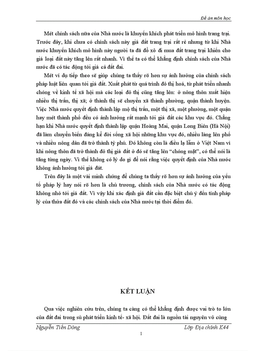 image for page Những nhân tố ảnh hưởng đến giá quyền sử dụng đất Liên hệ với thị trường bất động sản ở Việt Nam 1