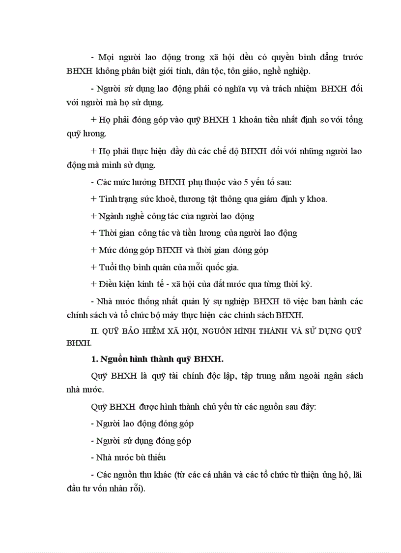 image for page Quỹ bảo hiểm xã hội nguồn hình thành và sử dụng quỹ BHXH