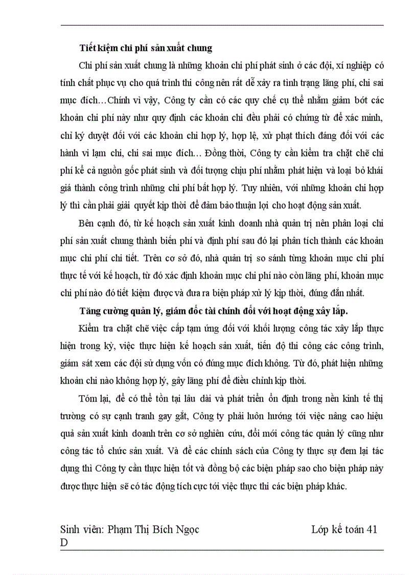 image for page Hoàn thiện hạch toán chi phí sản xuất tính giá thành sản phẩm và phương hướng nâng cao hiệu quả kinh doanh tại Công ty xây dựng 492 1