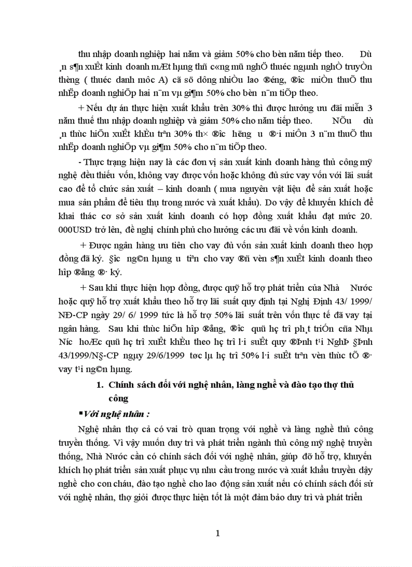 image for page Một Số Biện Pháp Thúc Đẩy Xuất Khẩu Hàng Thủ Công Mỹ Nghệ ở Công Ty ARTEXPORT