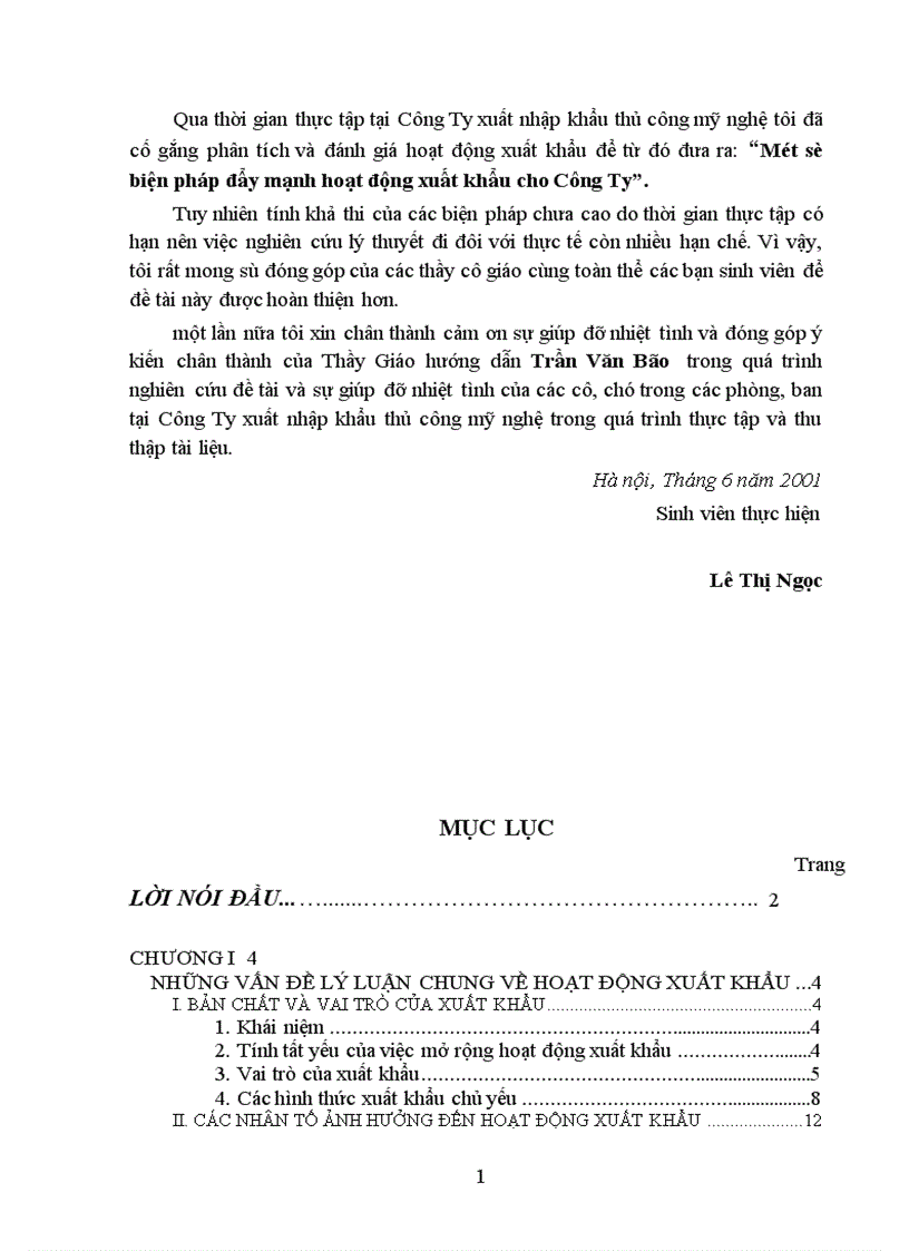 image for page Một Số Biện Pháp Thúc Đẩy Xuất Khẩu Hàng Thủ Công Mỹ Nghệ ở Công Ty ARTEXPORT