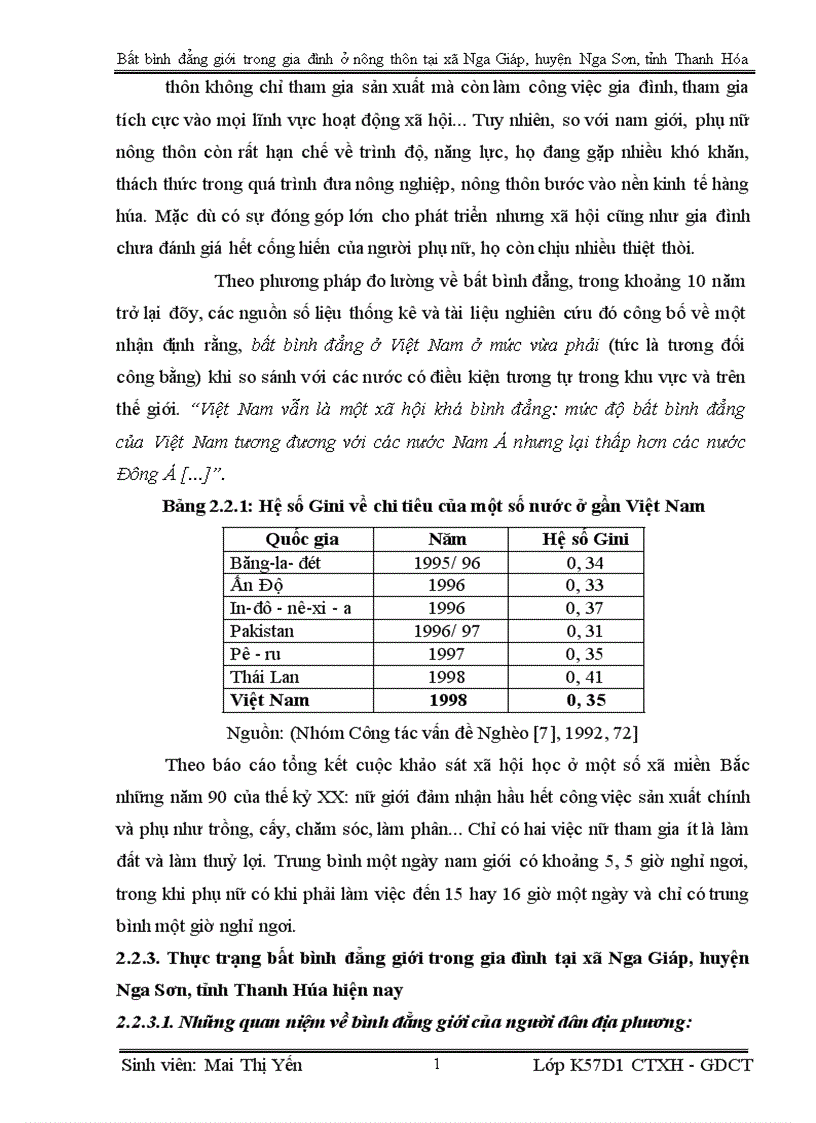 image for page Bất bình đẳng giới trong gia đình ở nông thôn tại xã Nga Giáp huyện Nga Sơn tỉnh Thanh Hóa hiện nay