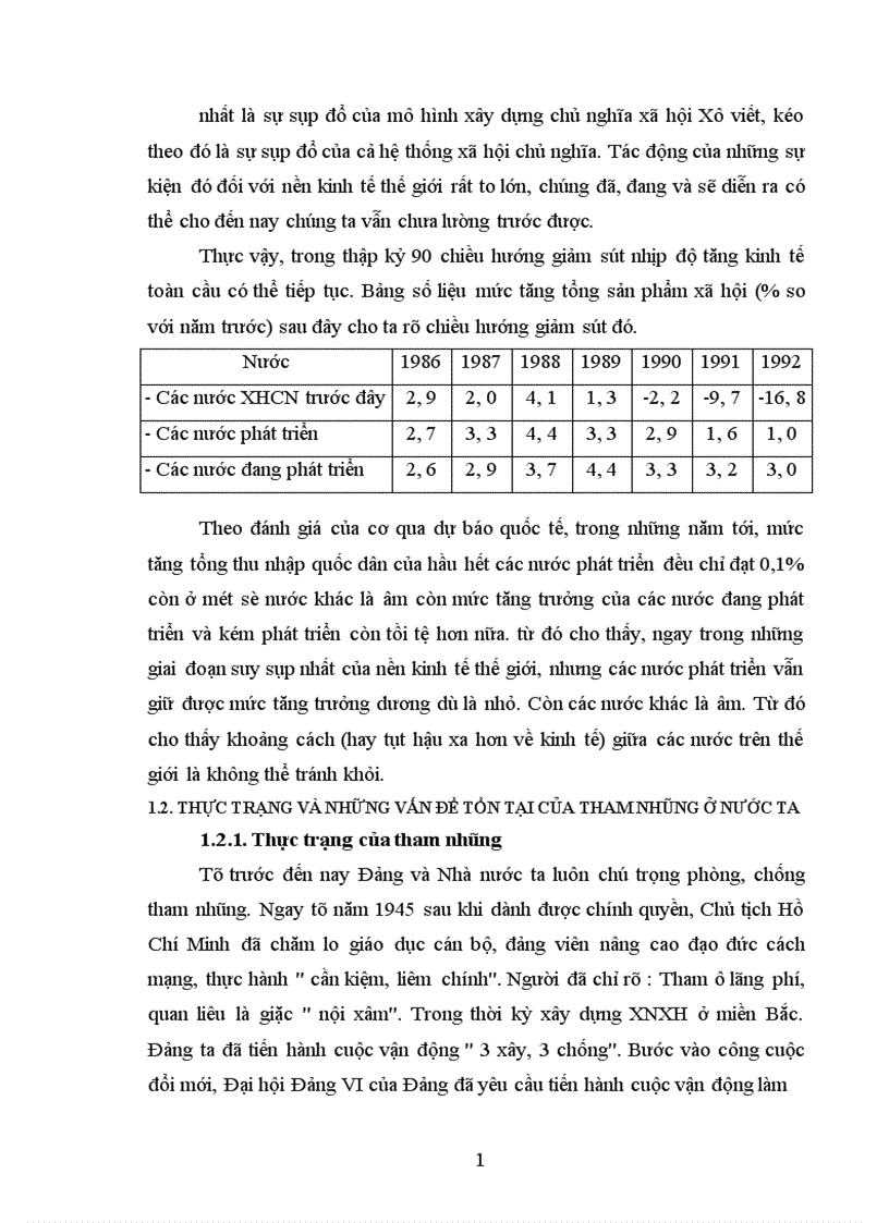 image for page Các biện pháp phòng chống về tham nhũng và vấn đề tụt hậu xa hơn về kinh tế