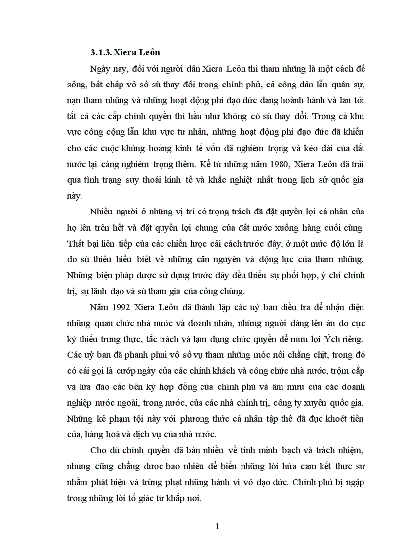image for page Các biện pháp phòng chống về tham nhũng và vấn đề tụt hậu xa hơn về kinh tế