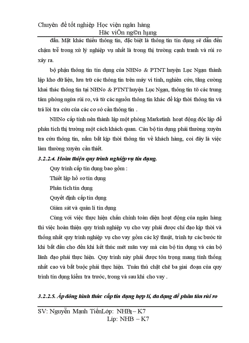 image for page Giải pháp phòng ngừa và hạn chế rủi ro tín dụng trong hoạt động kinh doanh tại NHNN PTNT huyện Lục Ngạn Bắc Giang