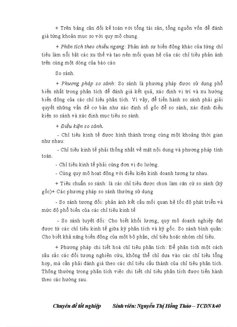 image for page Phân tích tài chính của Công ty TNHH xây dựng Hoàng Sơn thông qua báo cáo tài chính