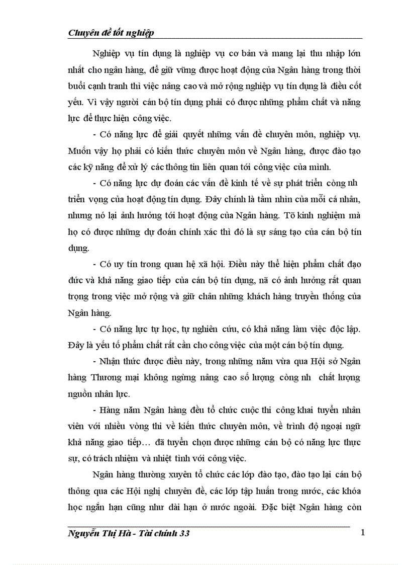 image for page Những vấn đề chung về cho vay tiêu dùng của Ngân hàng Thương mại Cổ phần Kỹ Thương