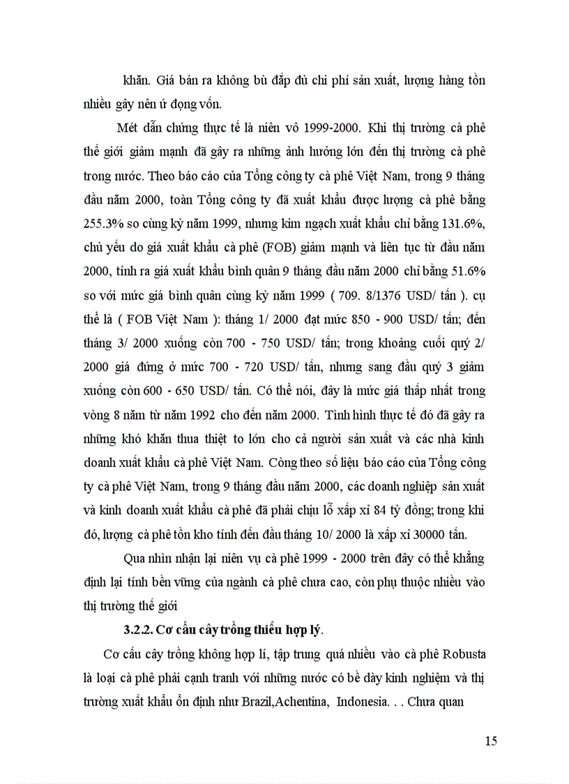 image for page Giải pháp để nâng cao khả năng cạnh tranh của ngành cà phê Việt Nam