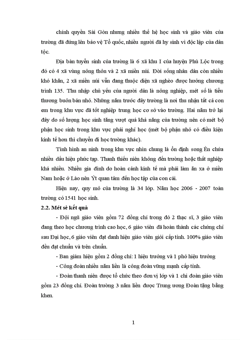 image for page Thực trạng công tác chỉ đạo giáo dục đạo đức học sinh ở trường Trung học phổ thông An Lương Đông Thừa thiên Huế