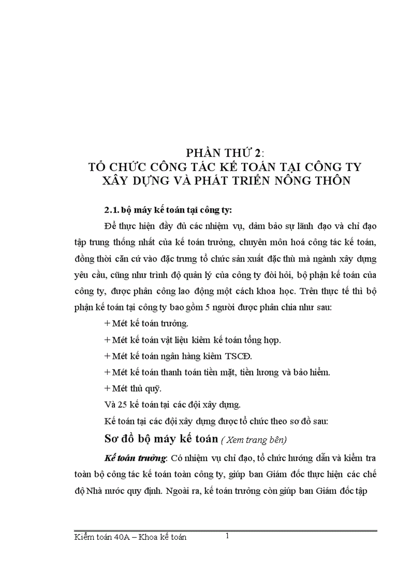 image for page Tổ chức hạch toán vật tư ở công ty xây dựng và phát triển nông thôn 1