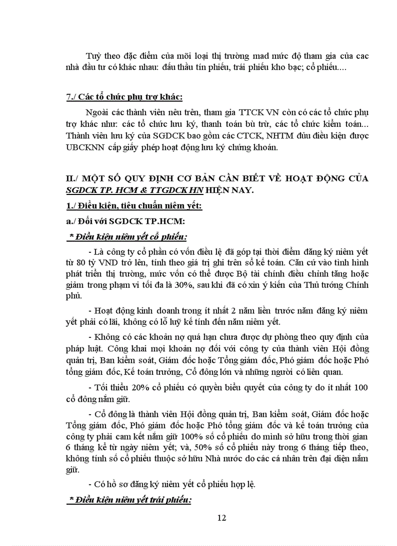 image for page Tổng quan về thị trường chứng khoán