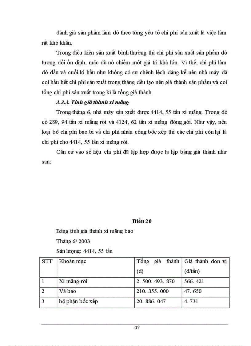image for page tình hình thực tế về công tác kế toán tập hợp chi phí sản xuất và tình giá thành sản phẩm ở Nhà máy xi măng Sông Đà thuộc công ty xây lắp vật tư vận tải Sông Đà 12 1
