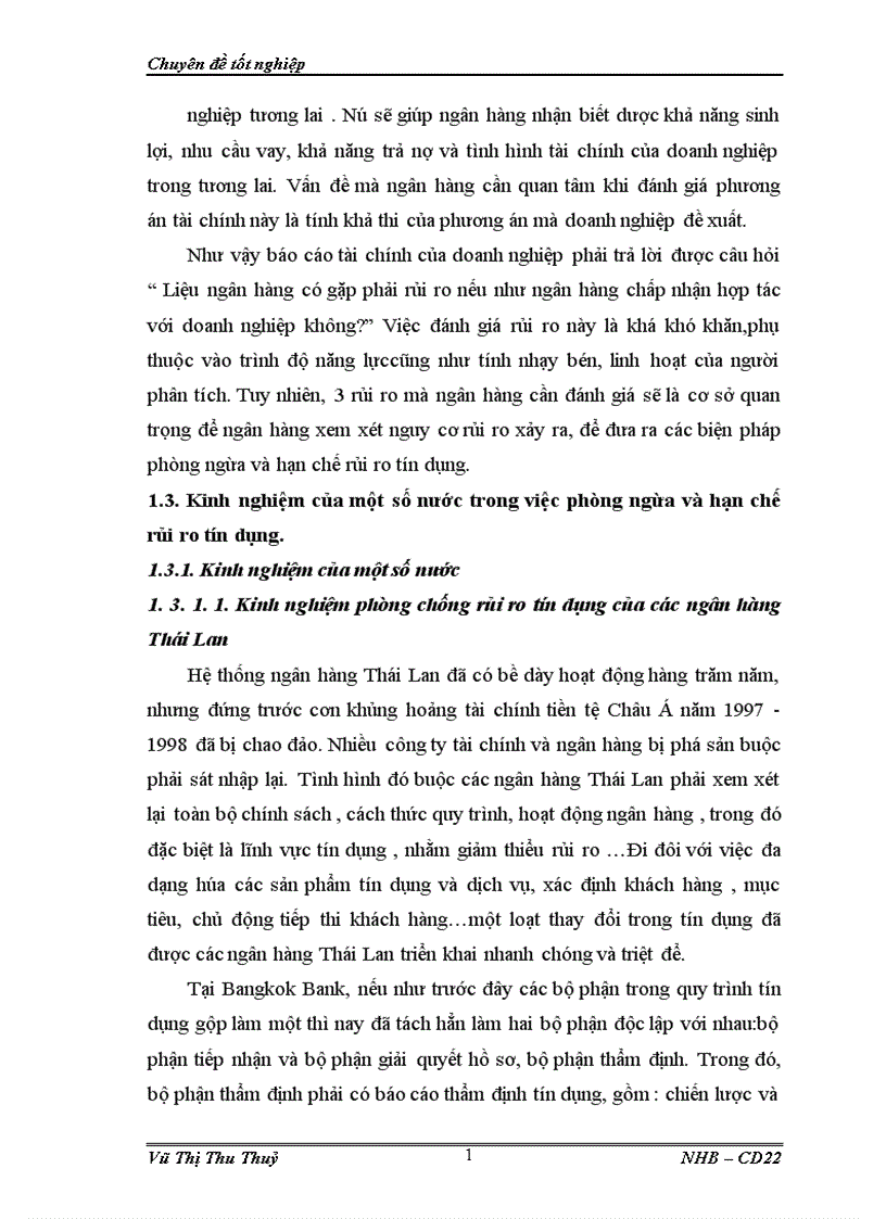 image for page Một số giải pháp phòng ngừa và hạn chế rủi ro tín dụng tại NHNO PTNT chi nhánh Hà Thành