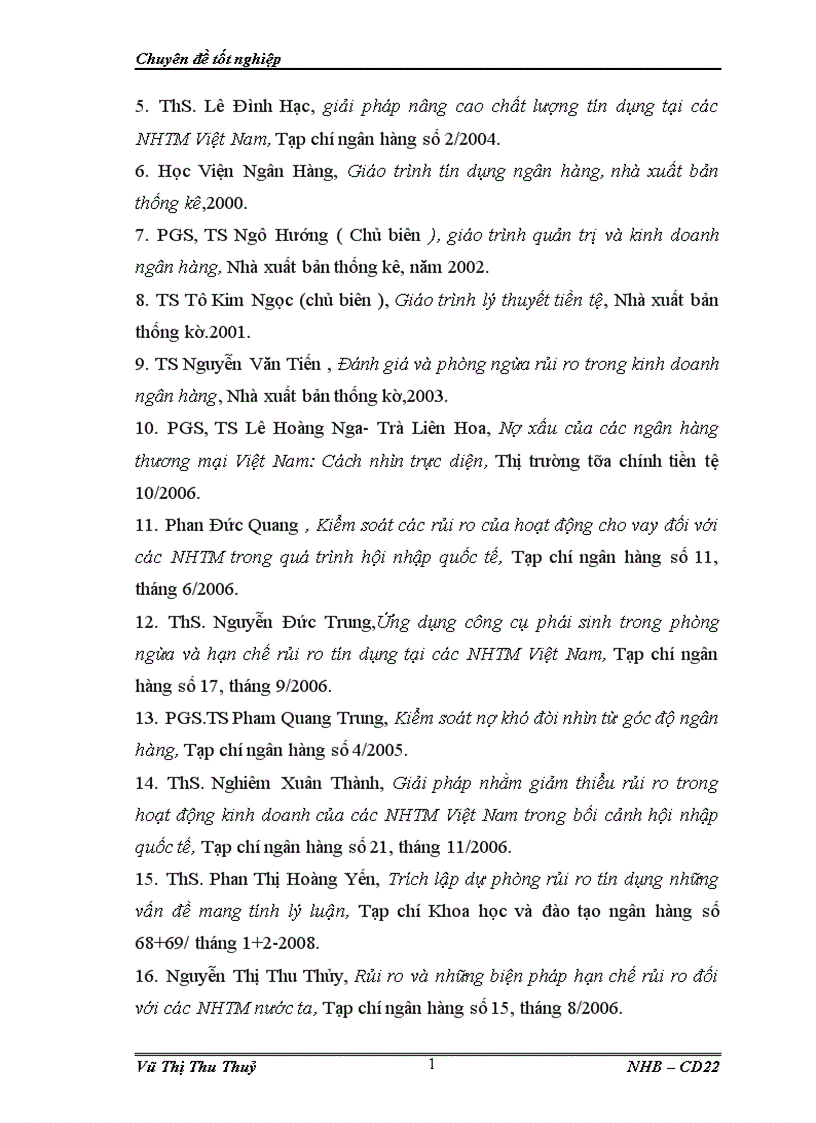 image for page Một số giải pháp phòng ngừa và hạn chế rủi ro tín dụng tại NHNO PTNT chi nhánh Hà Thành