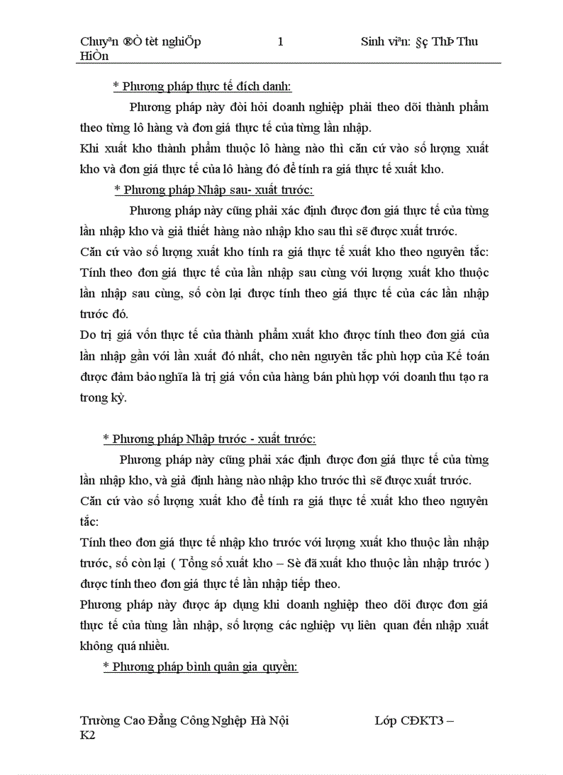 image for page Tổ chức công tác kế toán thành phẩm và tiêu thụ thành phẩm tại Công ty Cơ Khí Quang Trung 1