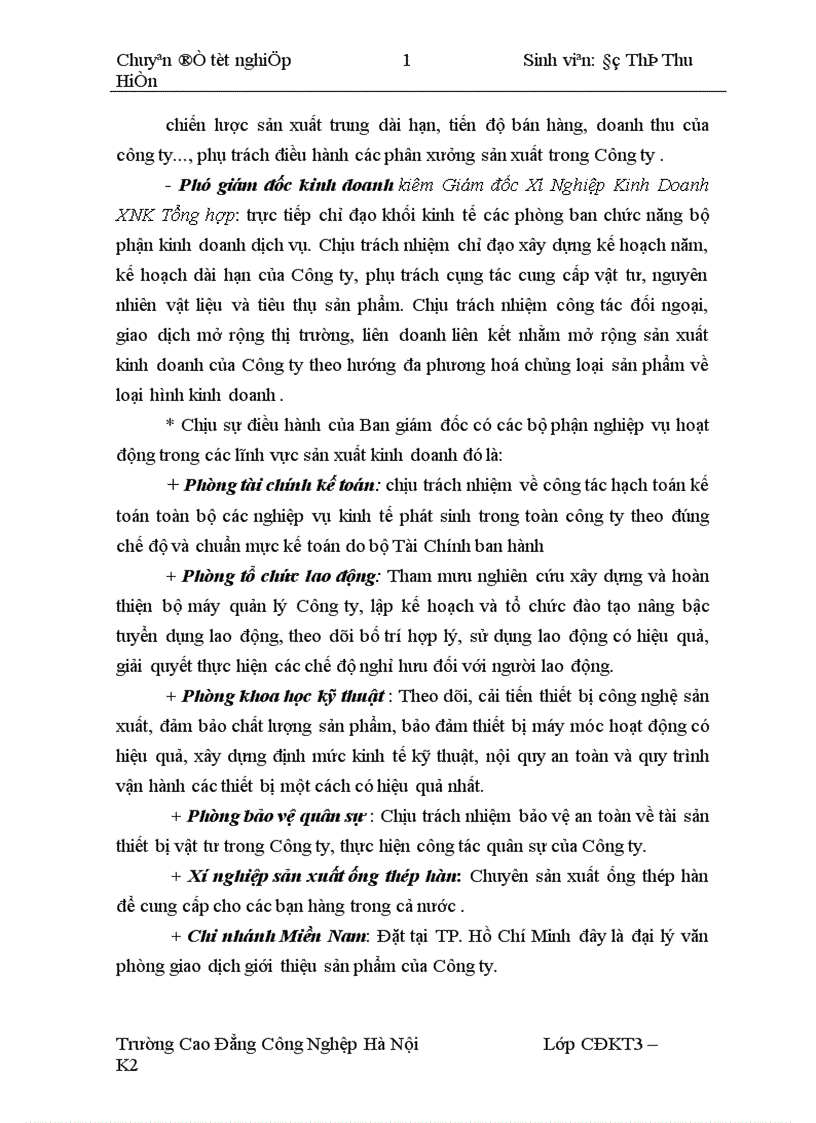 image for page Tổ chức công tác kế toán thành phẩm và tiêu thụ thành phẩm tại Công ty Cơ Khí Quang Trung 1