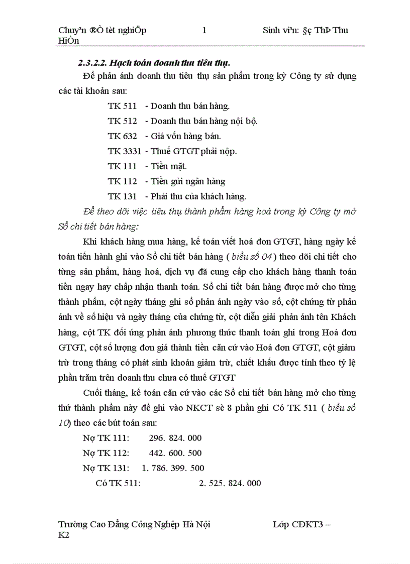 image for page Tổ chức công tác kế toán thành phẩm và tiêu thụ thành phẩm tại Công ty Cơ Khí Quang Trung 1