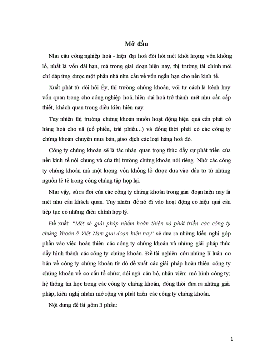 image for page Một số giải pháp nhằm hoàn thiện và phát triển các công ty chứng khoán ở Việt Nam giai đoạn hiện nay