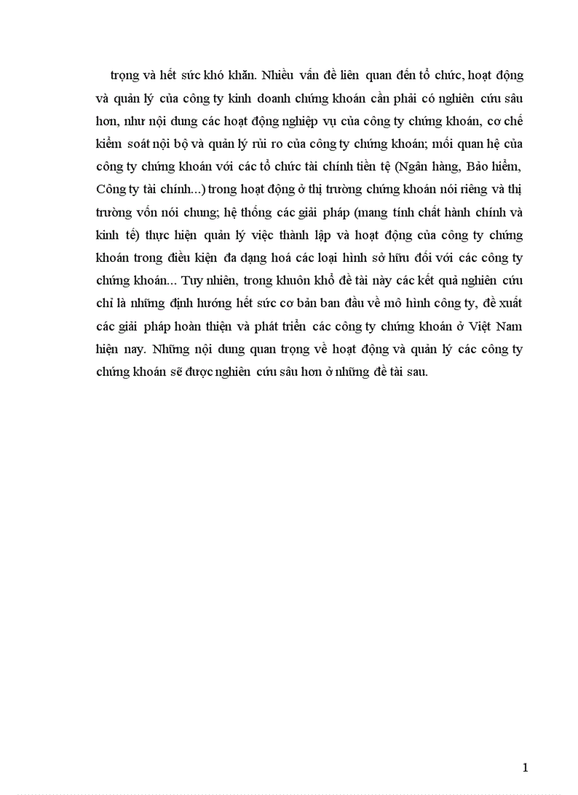 image for page Một số giải pháp nhằm hoàn thiện và phát triển các công ty chứng khoán ở Việt Nam giai đoạn hiện nay