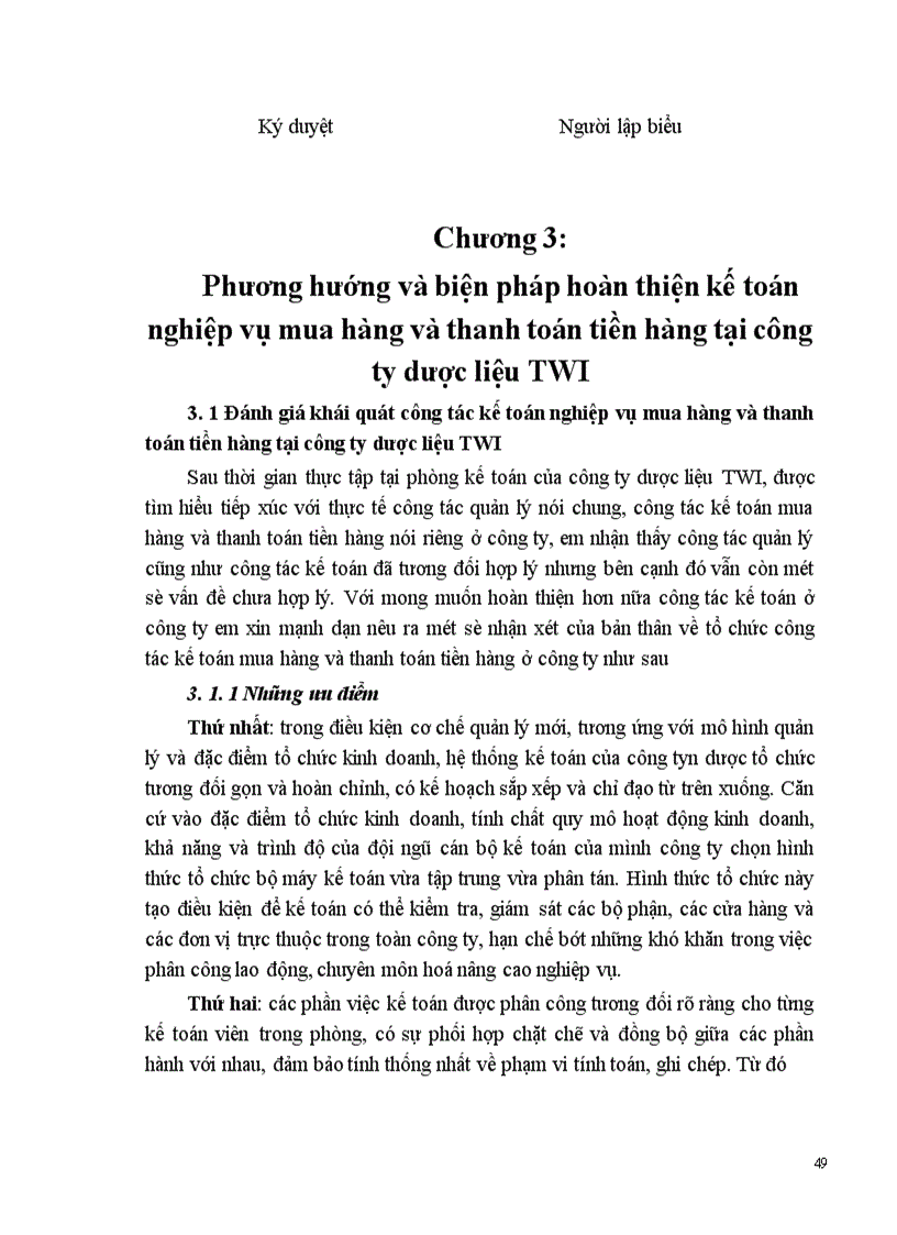 image for page Hoàn thiện kế toán mua hàng và thanh toán tiền hàng tại công ty dược liệu TWI 1