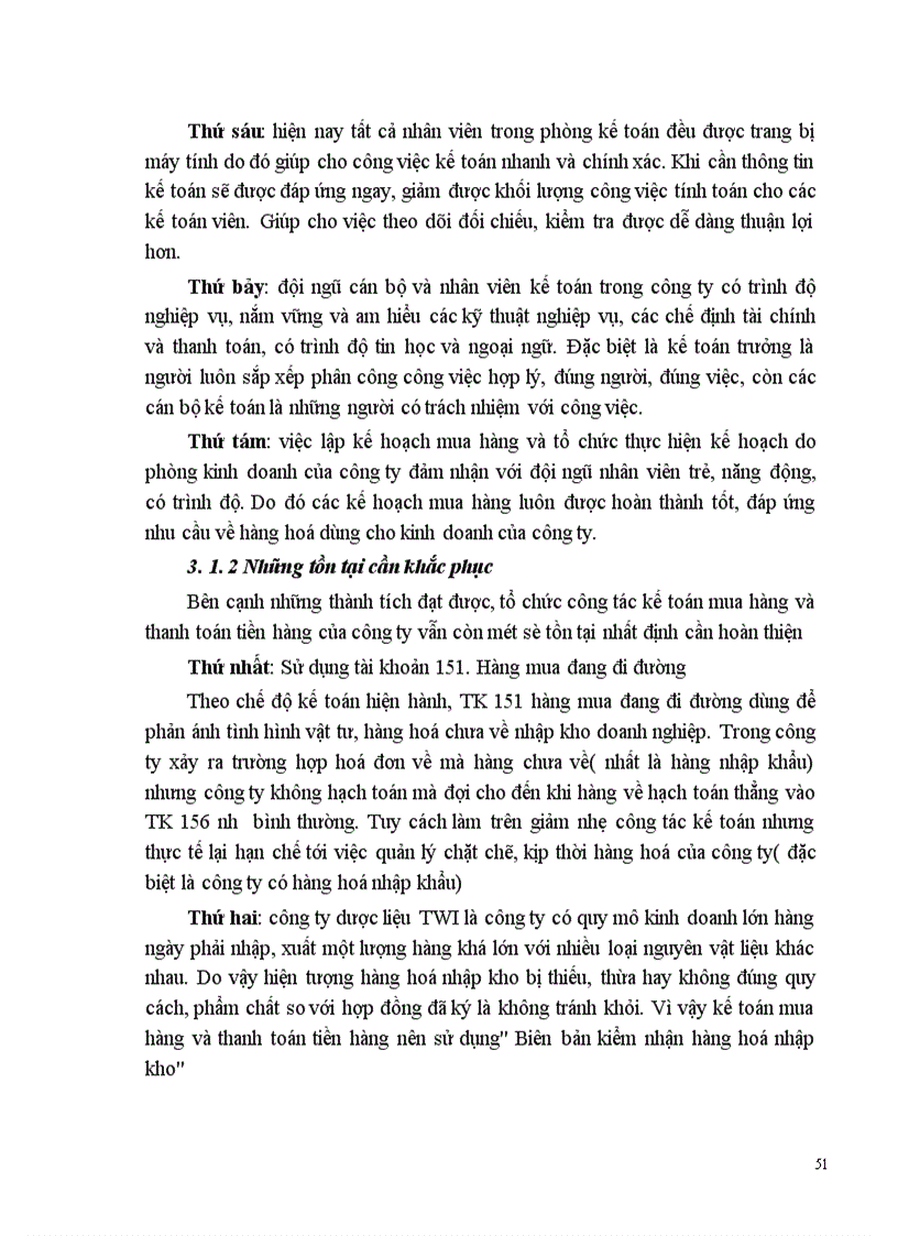 image for page Hoàn thiện kế toán mua hàng và thanh toán tiền hàng tại công ty dược liệu TWI 1