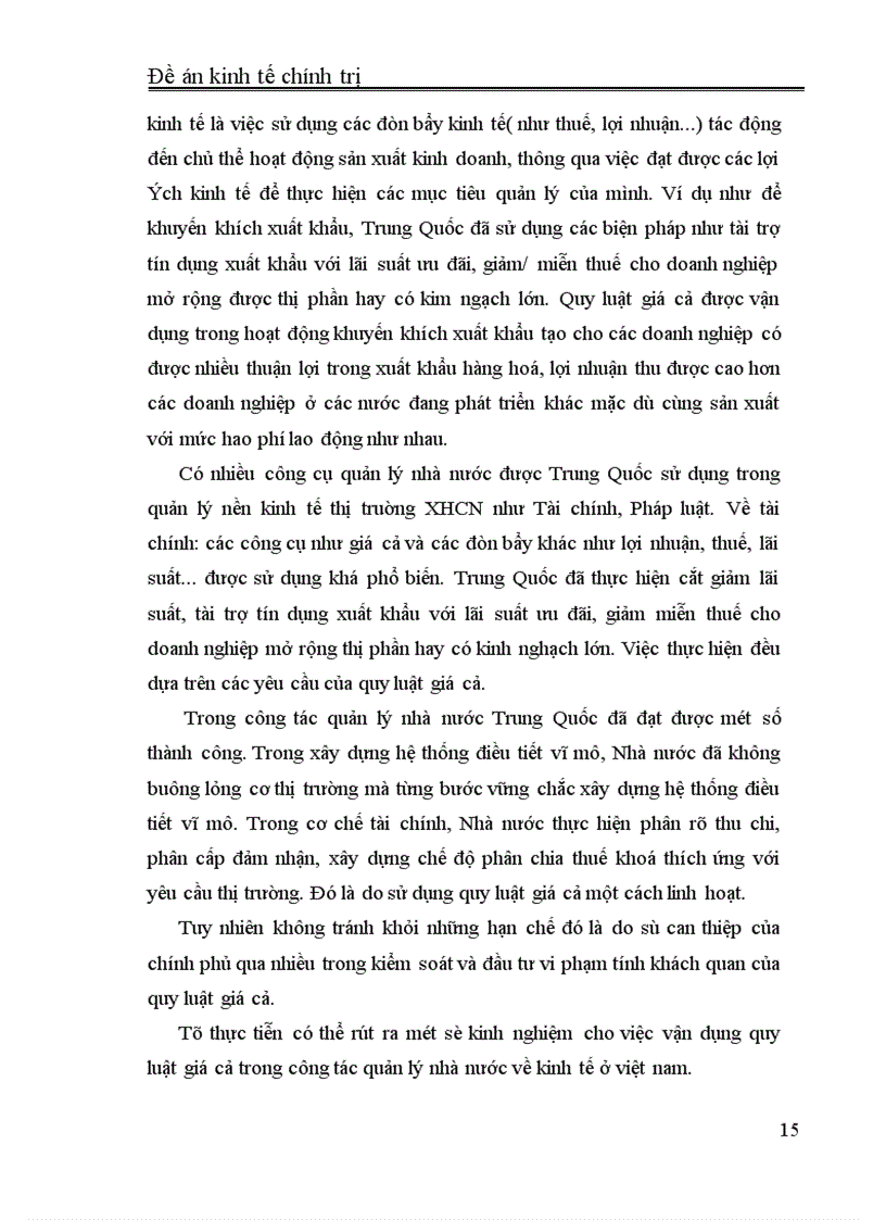 image for page Lý luận giá cả của Mác và sự vận dụng vào Việt Nam hiện nay