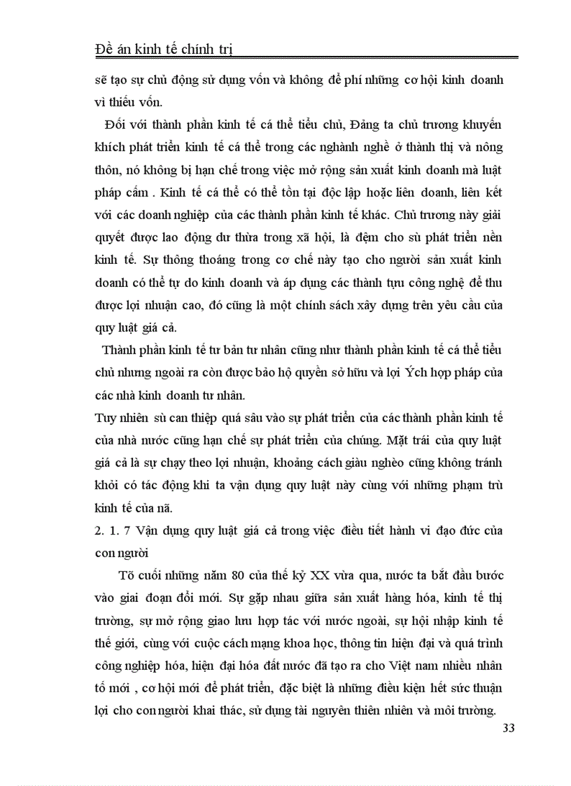 image for page Lý luận giá cả của Mác và sự vận dụng vào Việt Nam hiện nay