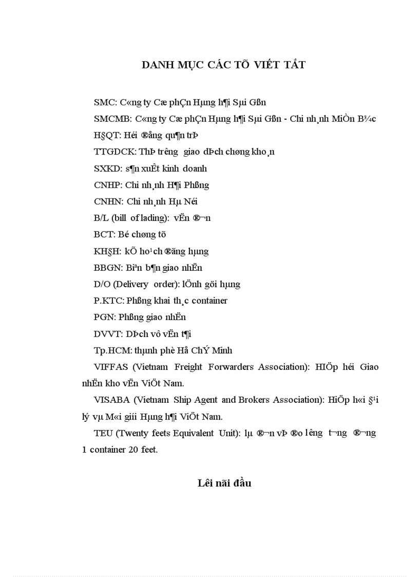 image for page Giải pháp nâng cao năng lực khai thác container của chi nhánh Miền Bắc 1