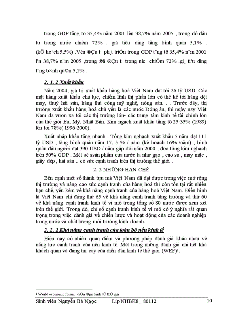 image for page Giải pháp nâng cao sức cạnh tranh của hàng hoá đối với các doanh nghiệp trong nền kinh tế thị trường nước ta hiện nay