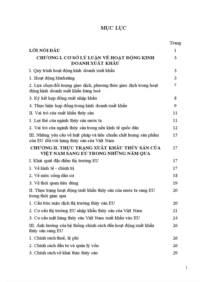 image for page Những giải pháp đẩy mạnh xuất khẩu mặt hàng thủy sản của Việt Nam sang thị trường EU trong những năm tới