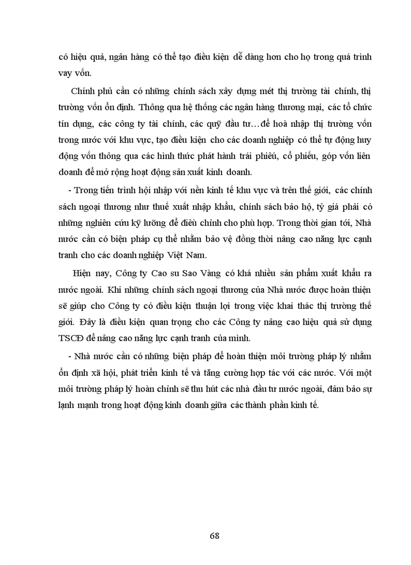 image for page Giải pháp nâng cao hiệu quả sử dụng TSCĐ tại Công ty Cao su Sao Vàng Hà Nội