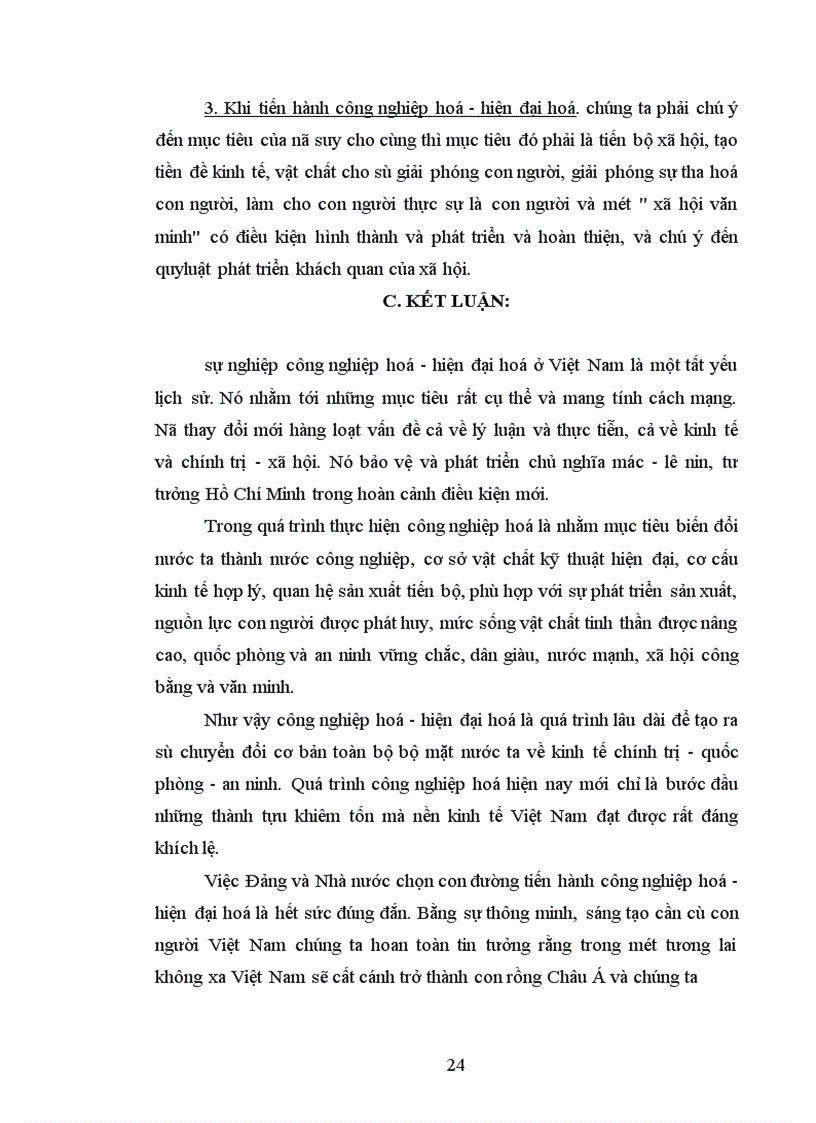 image for page Một số vấn đề về thực tiễn và lý luận trong quá trình thực hiện công nghiệp hoá hiện đại hoá 1