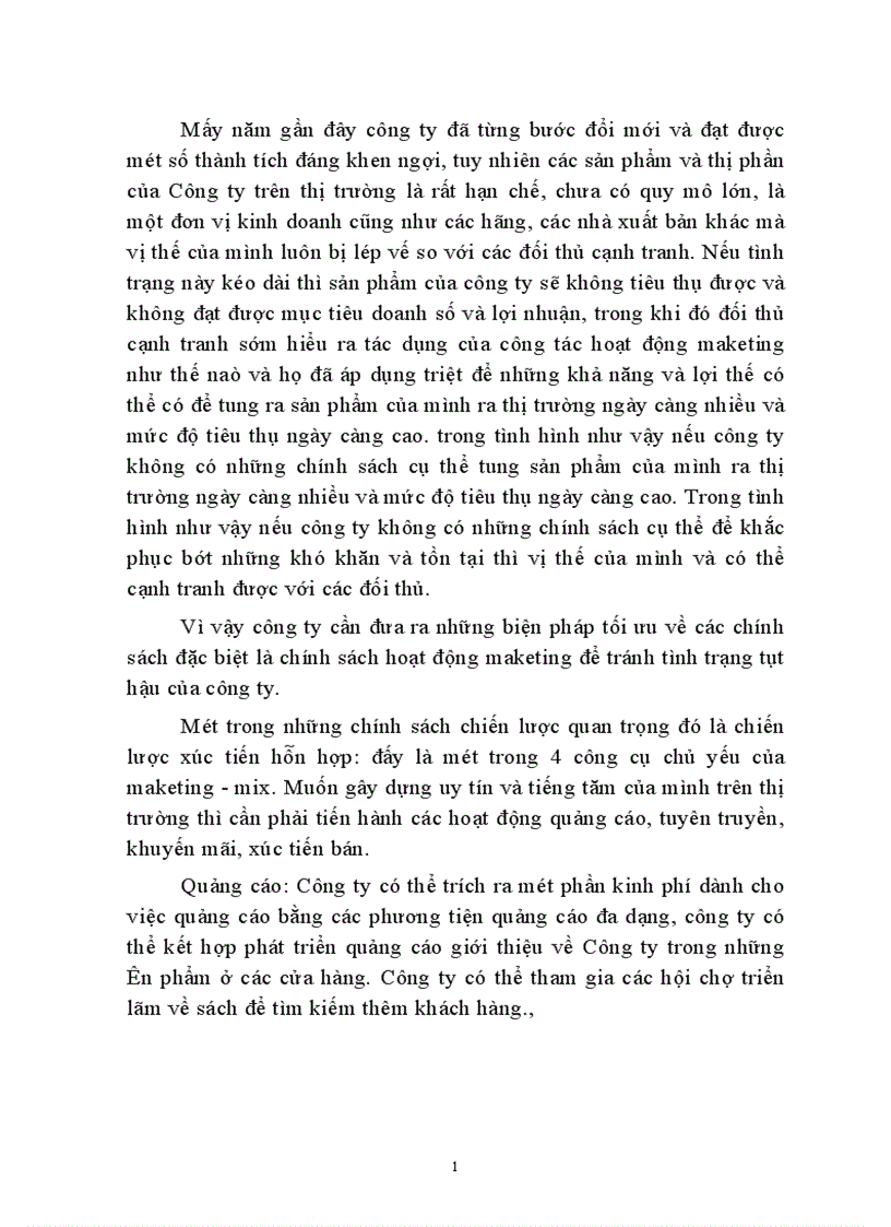 image for page Một số giải pháp marketing nhằm nâng cao hiệu quả sản xuất kinh doanh của Nhà xuất bản Giao thông vận tải 1