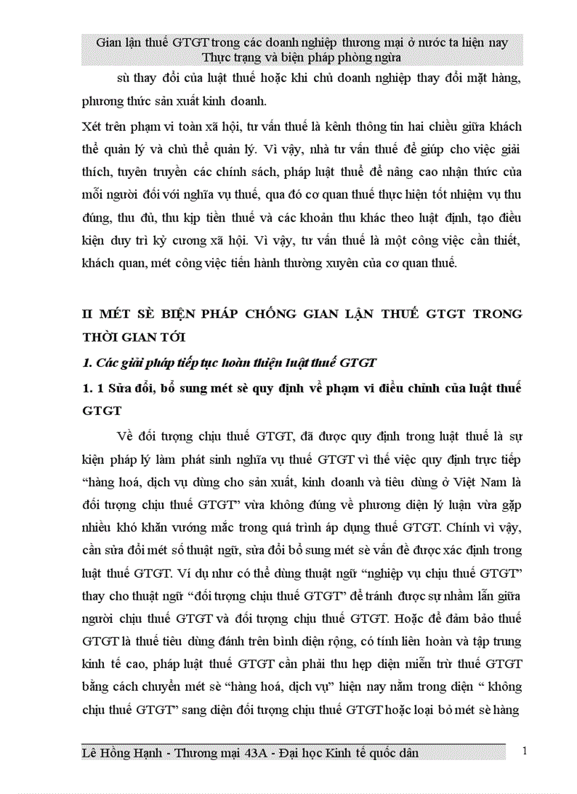 image for page Gian lận thuế GTGT trong các doanh nghiệp thương mại ở Việt Nam hiện nay và biện pháp phòng ngừa