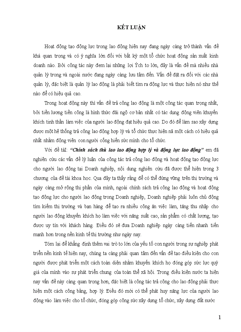 image for page Chính sách thù lao lao động hợp lý và động lực lao động 1