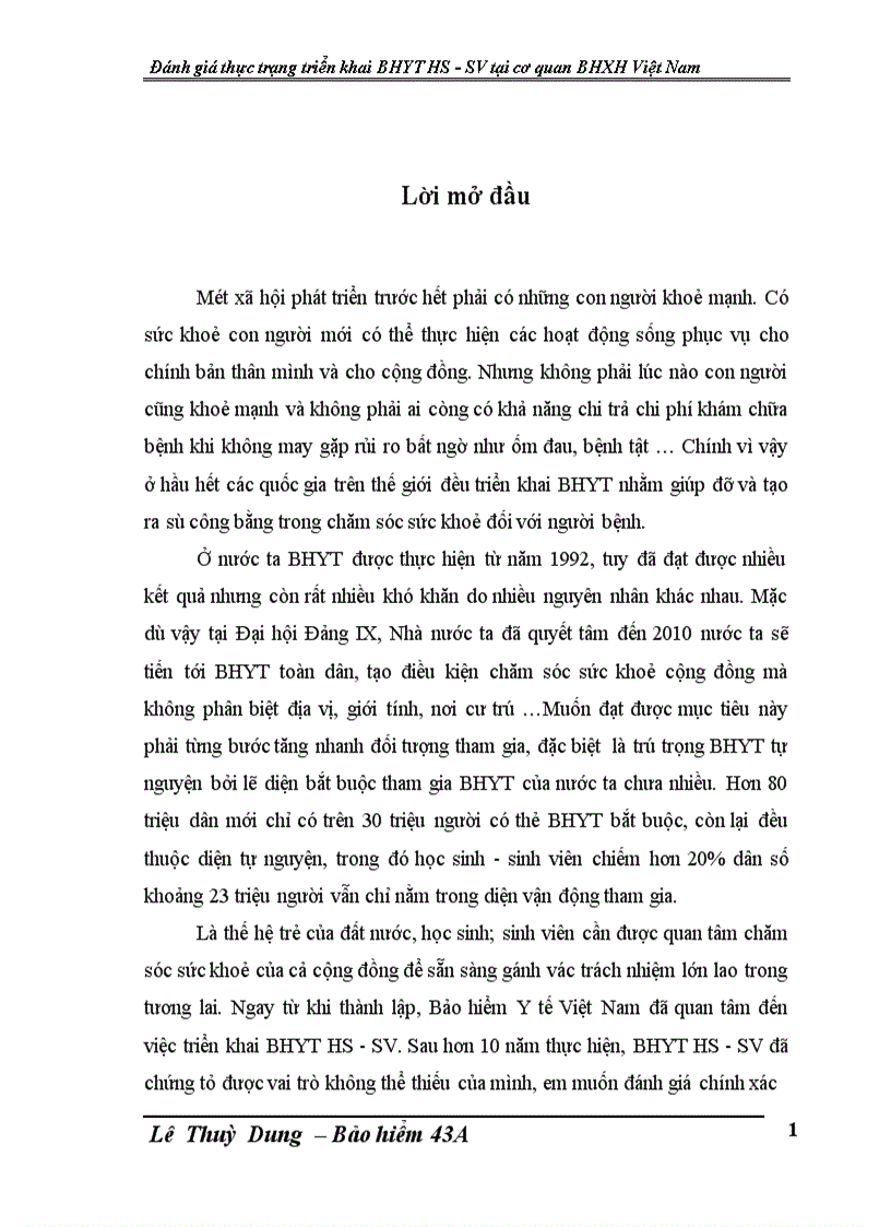 image for page Đánh giá thực trạng triển khai BHYT HS SV tại cơ quan Bảo hiểm xã hội Việt Nam 1