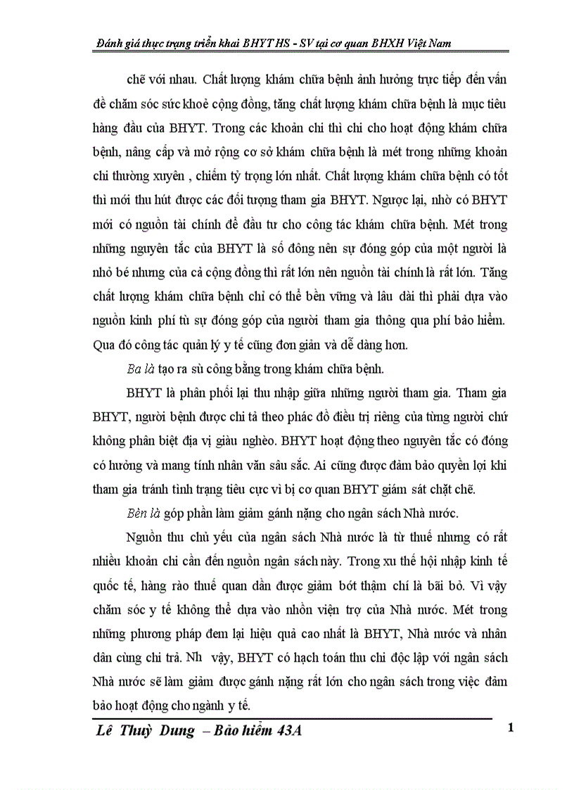 image for page Đánh giá thực trạng triển khai BHYT HS SV tại cơ quan Bảo hiểm xã hội Việt Nam 1