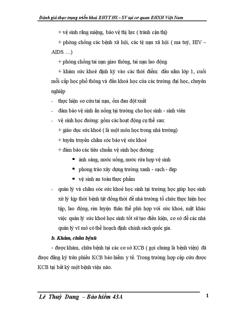 image for page Đánh giá thực trạng triển khai BHYT HS SV tại cơ quan Bảo hiểm xã hội Việt Nam 1