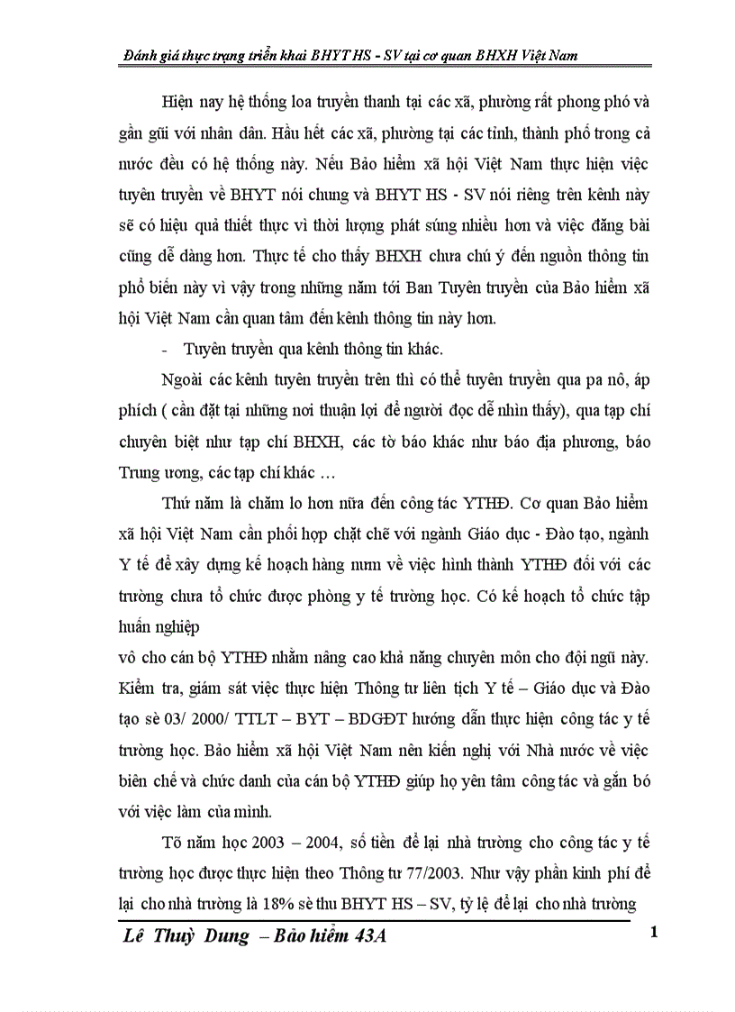 image for page Đánh giá thực trạng triển khai BHYT HS SV tại cơ quan Bảo hiểm xã hội Việt Nam 1