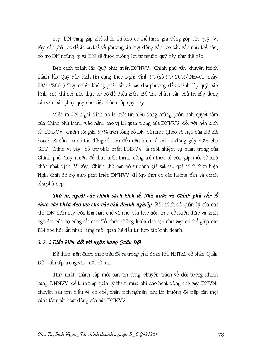 image for page Giải pháp mở rộng hoạt động cho vay đối với doanh nghiệp nhỏ và vừa tại ngân hàng Quân Đội chi nhánh Thăng Long