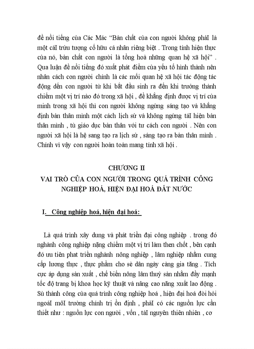 image for page Vai trò của con người trong quá trình công nghiệp hoá hiện đại hoá đất nước 1