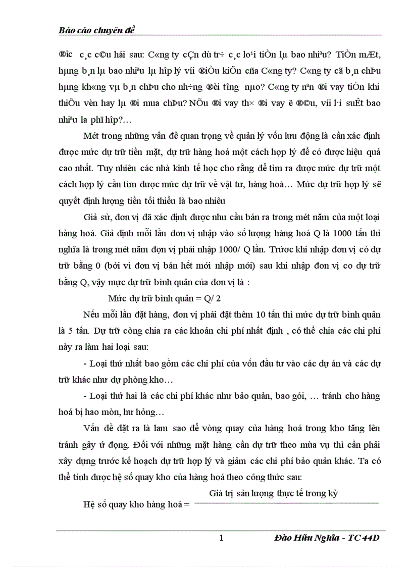image for page Vốn lưu động và các biện pháp nâng cao hiệu quả sử dụng vốn lưu động tại Công ty Giống vật tư Nông lâm nghiệp Tuyên Quang