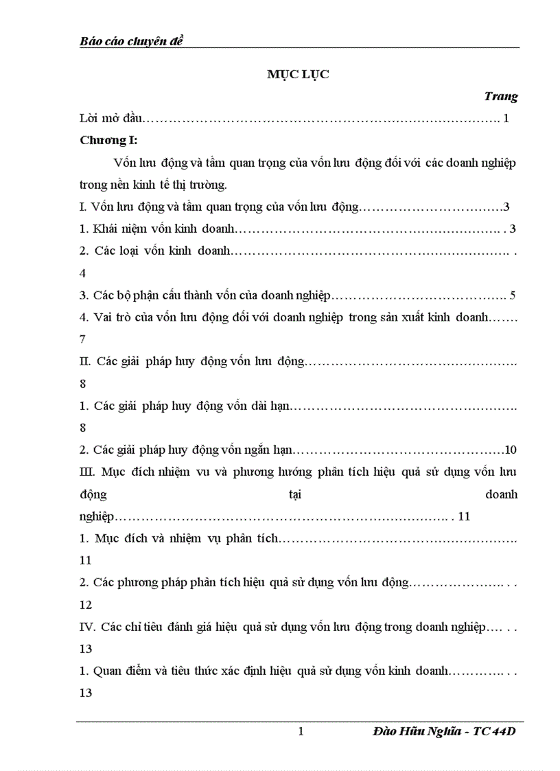 image for page Vốn lưu động và các biện pháp nâng cao hiệu quả sử dụng vốn lưu động tại Công ty Giống vật tư Nông lâm nghiệp Tuyên Quang