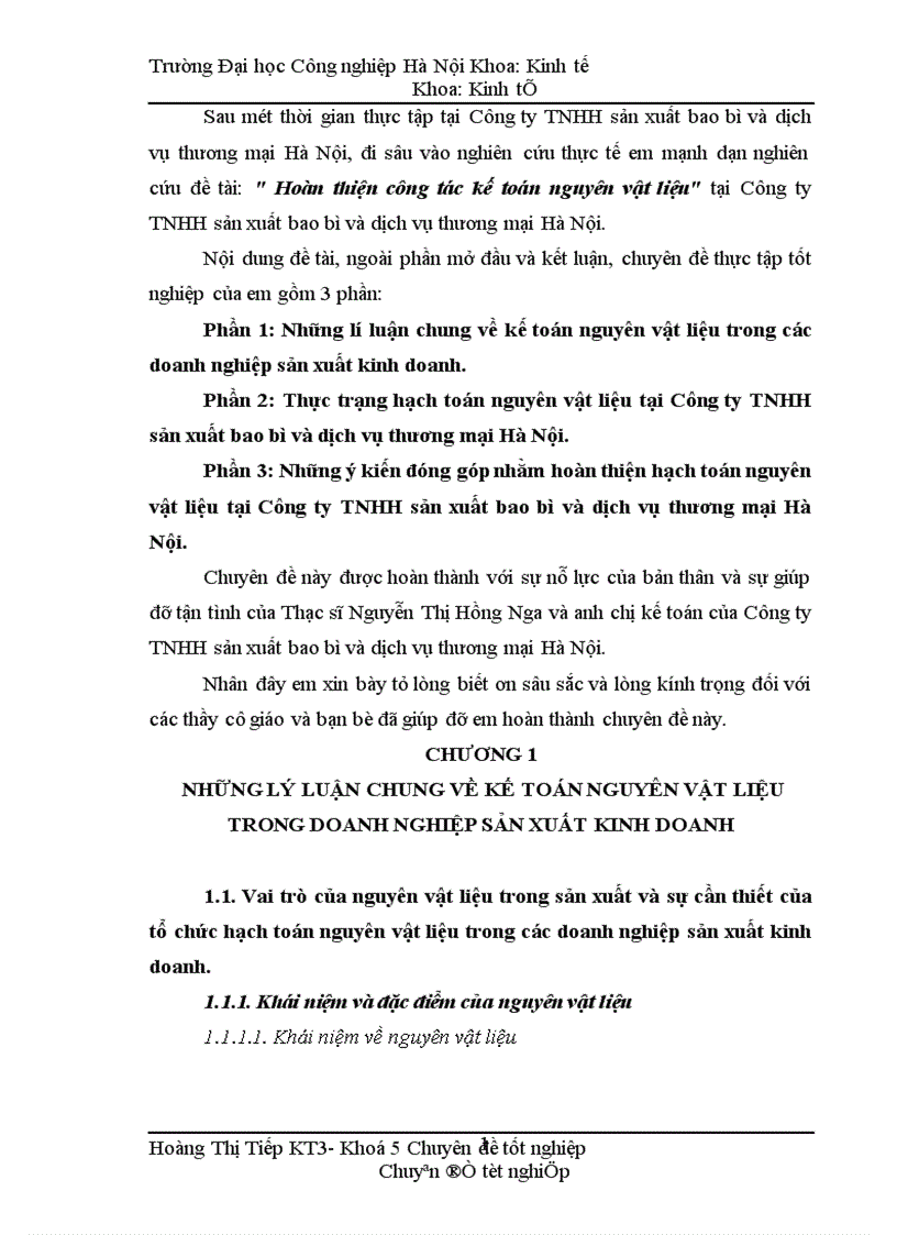 image for page Hoàn thiện công tác kế toán nguyên vật liệu 1