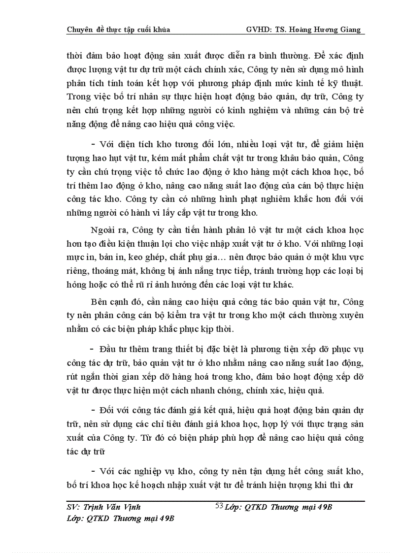 image for page Đảm bảo vật tư cho sản xuất ở Công ty cổ phần In và bao bì Goldsun