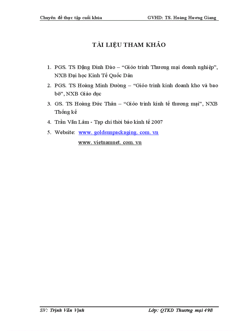 image for page Đảm bảo vật tư cho sản xuất ở Công ty cổ phần In và bao bì Goldsun