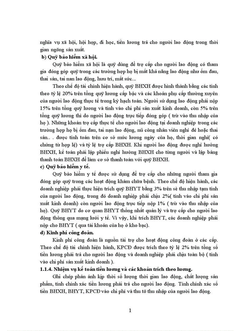 image for page Kế toan tiền lương và các khoản trích theo lương tại Công ty trách nhiệm hữu hạn Tân Trường Thành 1