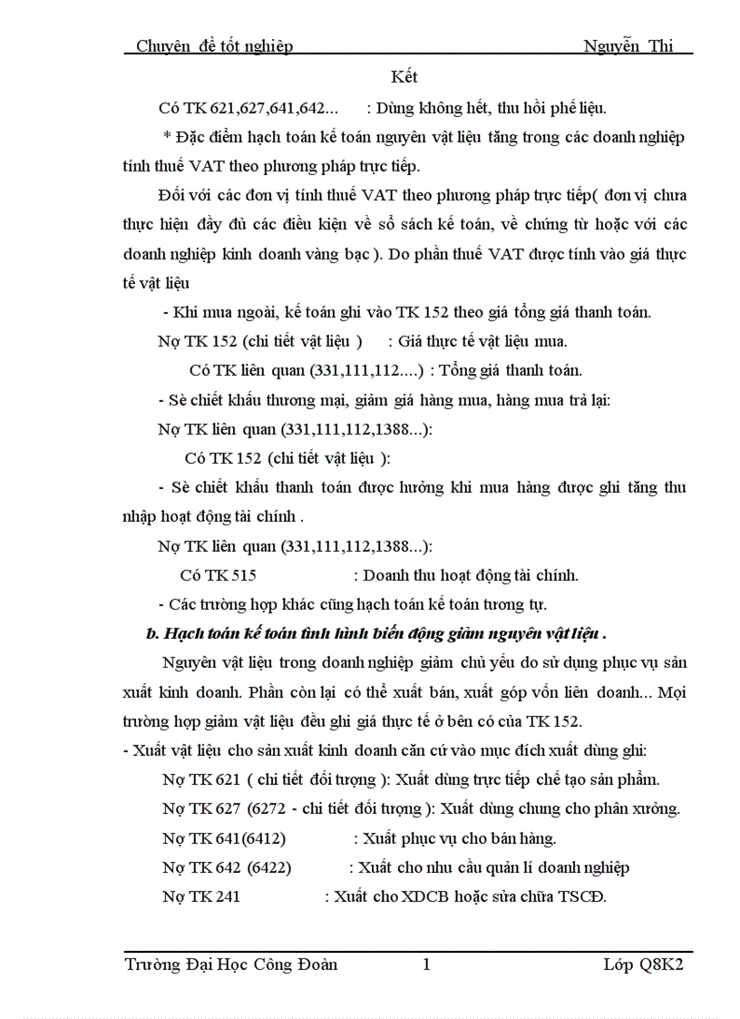 image for page Hoàn thiện công tác hạch toán kế toán nguyên vật liệu tại công ty TNHH Him Lam